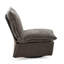 Fauteuil à bascule pivotant 360 ° en chenille détachable, fauteuil pivotant à 360 ° et canapé-lit simple, sièges confortables - 1 pièce