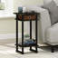 Chrisley Side Table with Fabric Bin Drawer-513987736-508258016