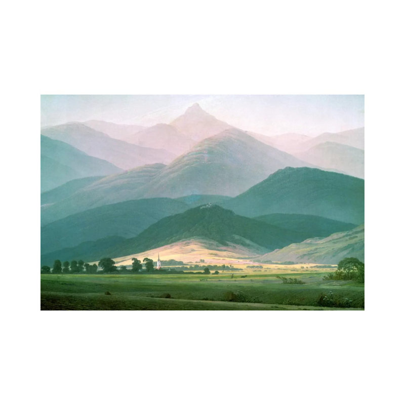 Paysage dans le Riesengebirge, 1810-11 - Giclée sur toile tendue avec châssis