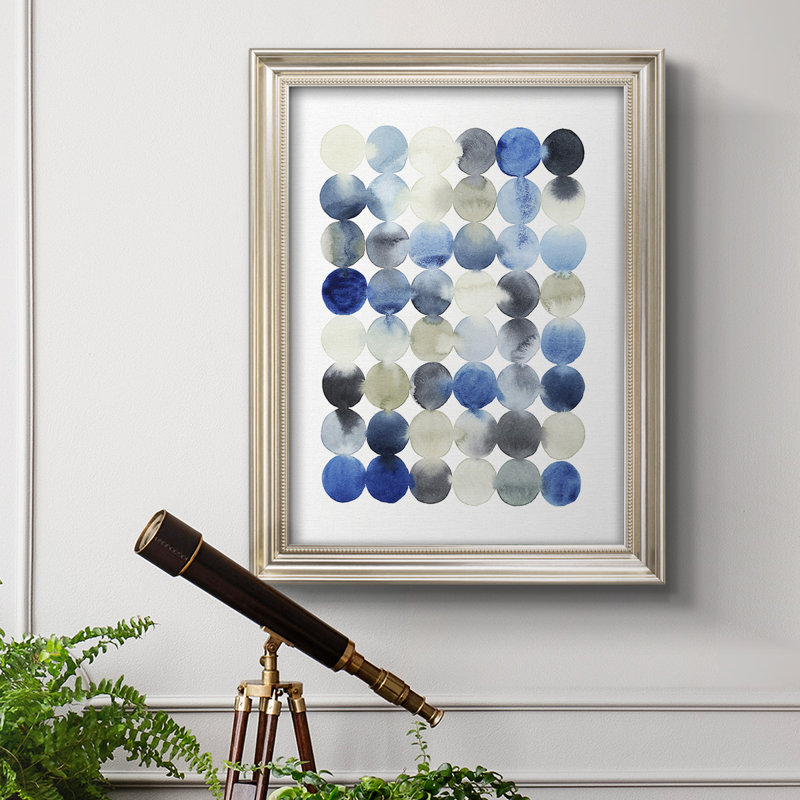 Organic Drops I - reproduction d'art sur toile, L 21 po x H 25 po