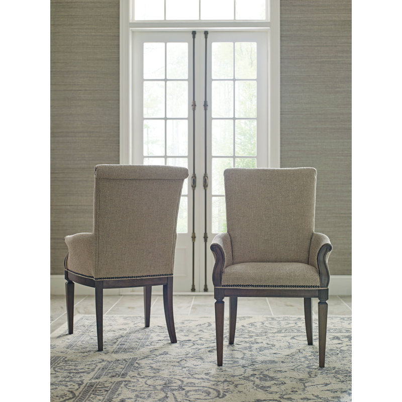 Ensemble de deux fauteuils rembourrés Camille