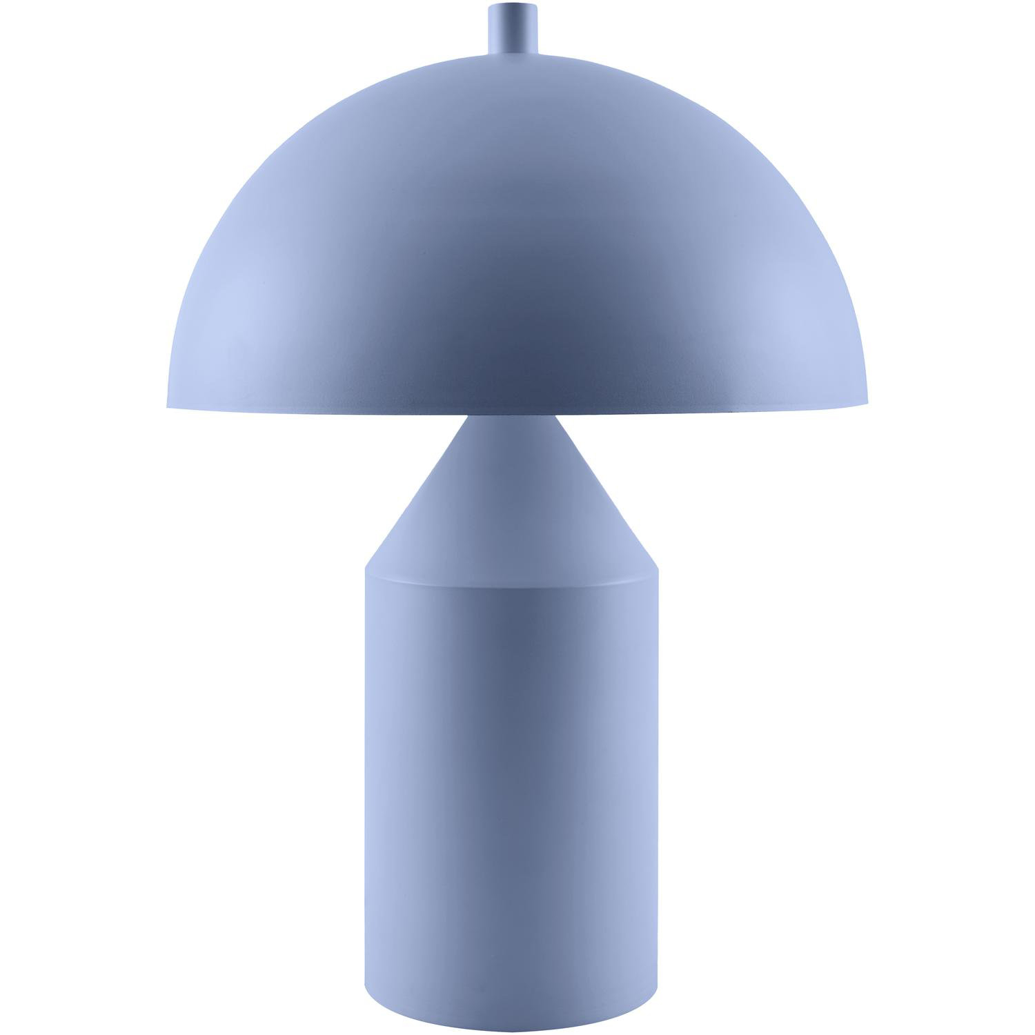 Jemma Metal Table Lamp, Blue