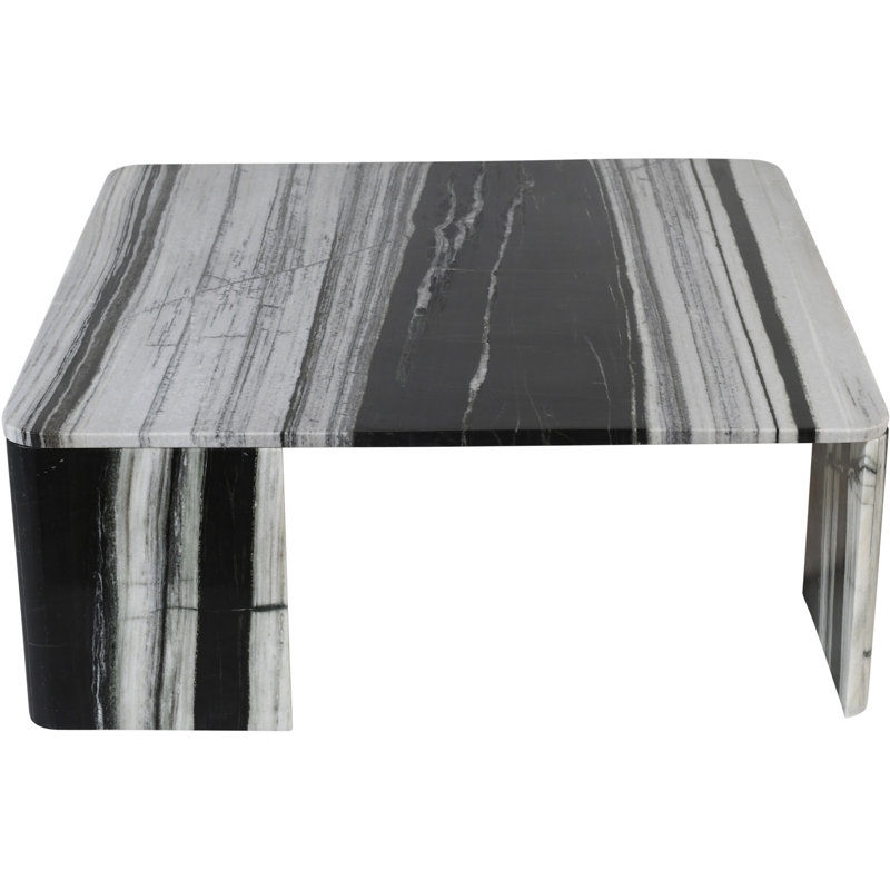 Table basse Livorno, Panda marbre