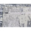 Tapis unique en laine noué à la main ivoire / gris clair de 9 pi x 12 pi Franzsepp
