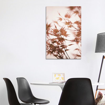Maple Leaves I 1 Piece Wrapped Canvas Wall Art