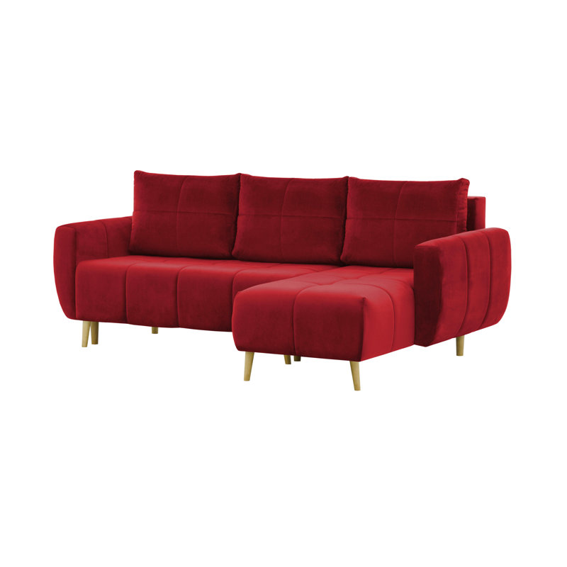 Hollaway 4 Seater Sofa Bed, Red