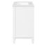 Meuble-lavabo de 30 po avec lavabo en céramique, charnières à glissière et tiroirs réglables, 2 tiroirs profonds, fonctionnement silencieux, pour petite salle de bain-910229035