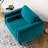 Nehemiah Velvet Armchair-1272868658