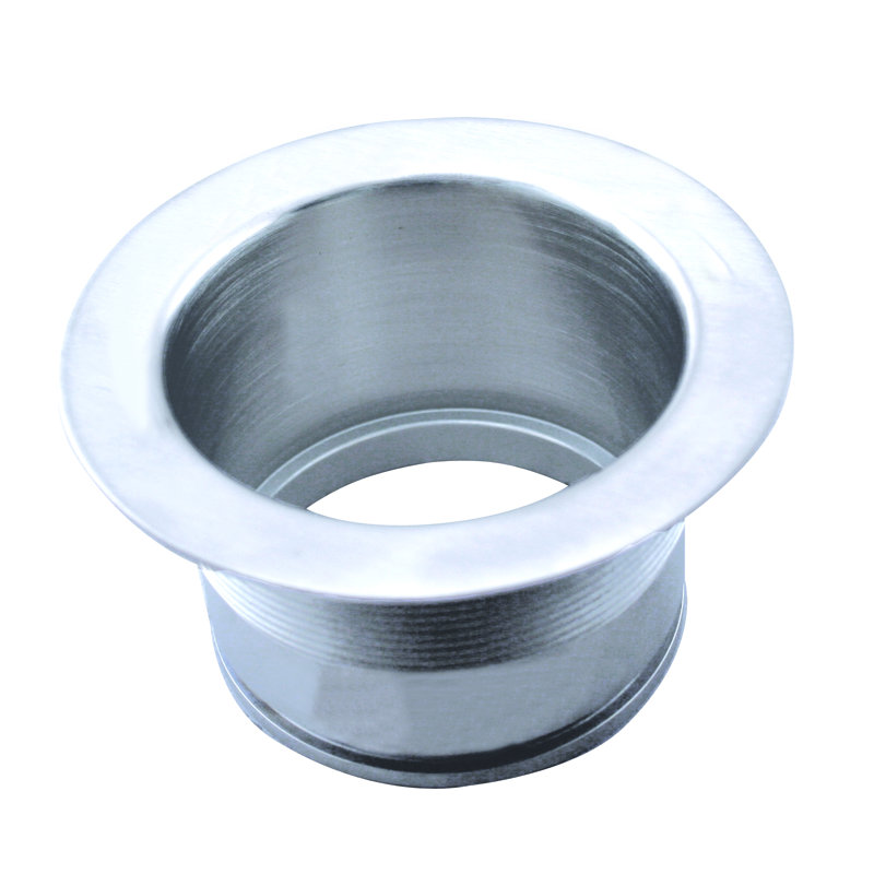 Bride de drain d'évacuation de cuisine en laiton 3-1 / 2 "EZ-Mount, Chrome poli