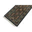 Tapis de couloir en laine noué à la main de style oriental vert / rose / noir 2 pi 7 po x 10 pi 2 po Roca