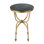 Hager Marble & Metal Side Table
