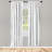 Chevron Semi-Sheer Rod Pocket Sliding Panel-420979658