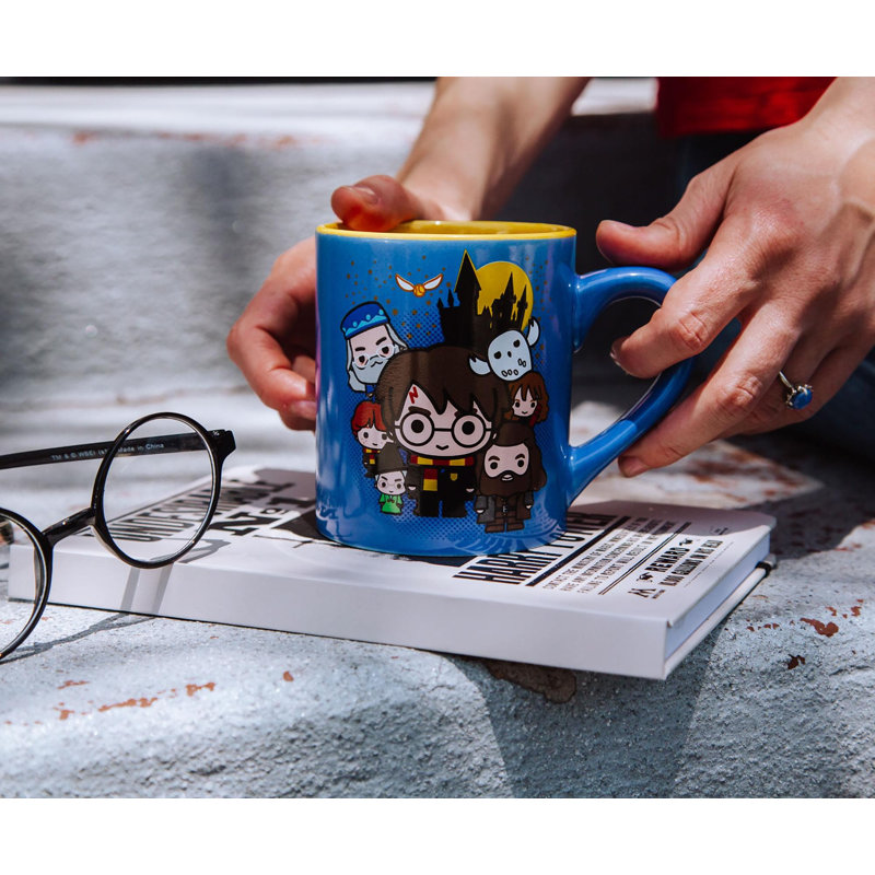 Tasse en céramique Harry Potter Chibi | Peut contenir 14 onces