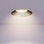 Plafonnier encastré Libred Vidalite 3In à DEL, ensemble de luminaire rond sans cadre sans cadre avec température de couleur 5CCT sélectionnable et gradateur pleine gamme, luminosité 1000LM, 12 W, ETL, IC et IP44-107146143