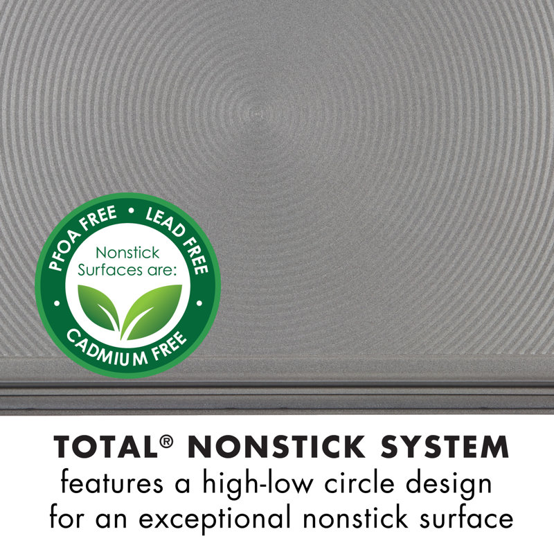 Circulon Symmetry Non-Stick Bakeware Loaf Pan, Gray