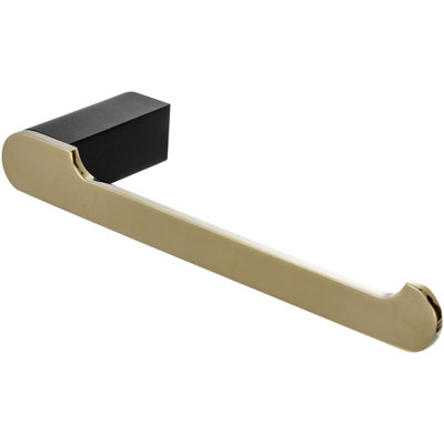 Black Gold Bathroom Wall Mounted Towel Bar