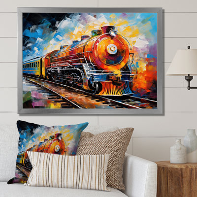 " Abstract Train Synesthetic Symphonies "