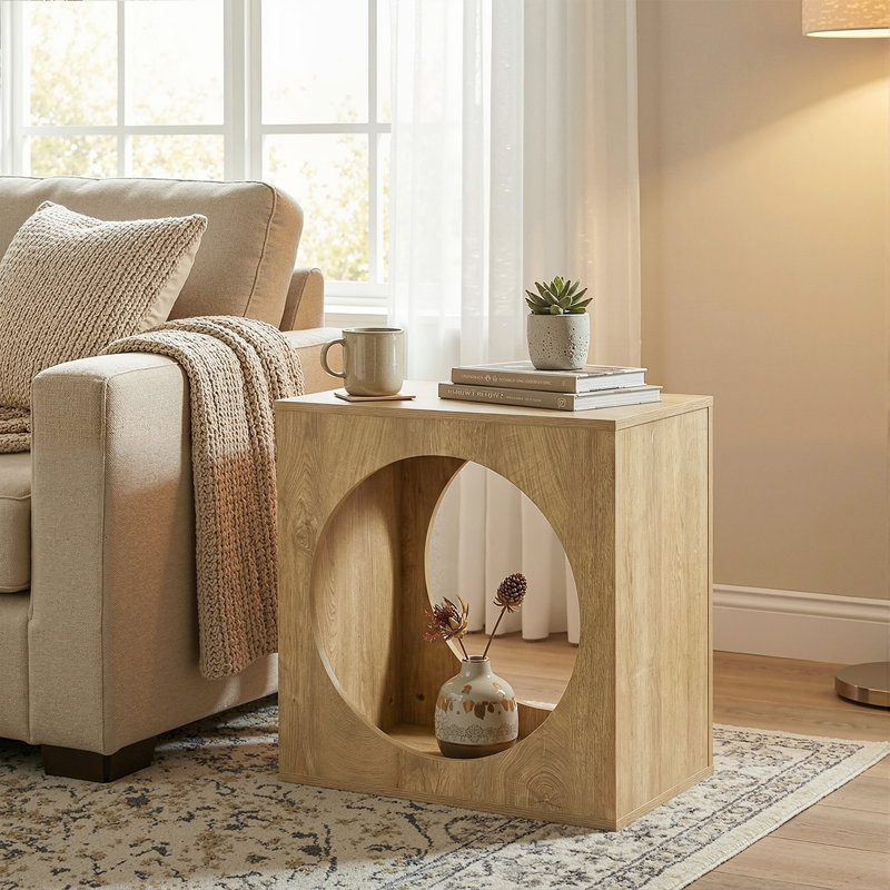 End Table For Living Room,2-Tier Side Table