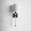 Ophia Steel Armed Sconce-1131988989