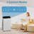 14000 BTU Portable Conditioners, 3-in-1 Cooling AC Unit w/Dehumidifier & Fan for Rooms Up to 750 Sq. Ft, Remote Control, Sleep, Low, Timer, 3 Speed, Auto Swing
