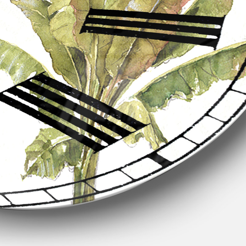 Horloge murale Swigart, Surdimensionné