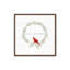 «Merry Christmas Cardinal Wreath» par Kate Sherrill, reproduction d'art-1228088859-1228088849-1228088860