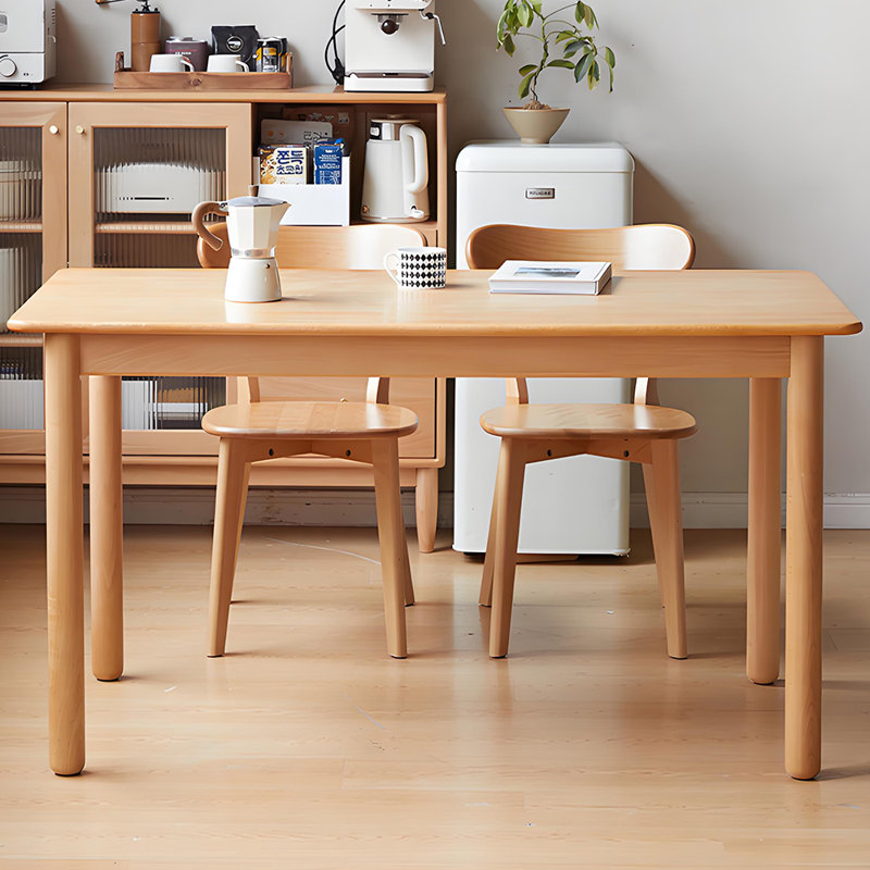 Ensemble de table de salle à manger en bois massif