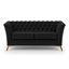 Whitby 2 Seater Velvet Loveseat-1082496791-1082496797