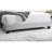 Contemporary Full Size Bed With Gray Wool Upholstery, Channel Tufting And Built-In Led Lights, Platform Setup Upholstered Headboard Structure