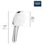 Tempesta 110 Square 2-Spray Hand Shower-276811589