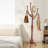 Freestanding Wooden Clothes Coat Rack-328098753