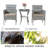 Sechura 2 Seater Rattan Conversation Set