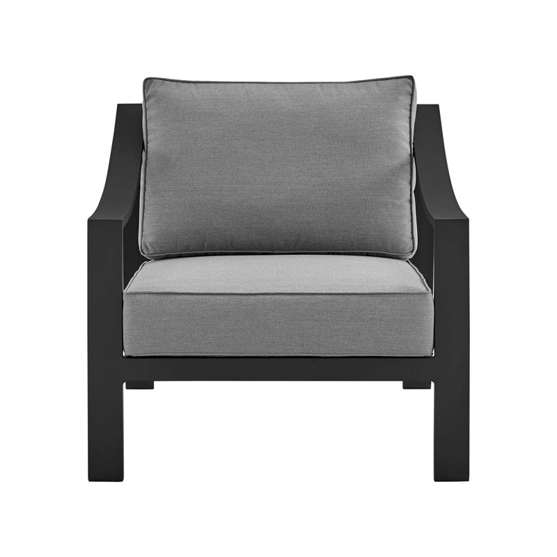 Chaise d'extérieur en aluminium