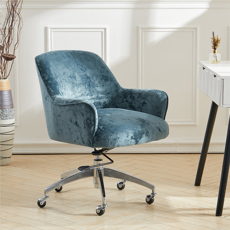 Amaranthine Office Chair, Turquoise