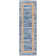 Demie Abstract Handmade Flatweave Recycled P.E.T. Area Rug in Blue/Tan