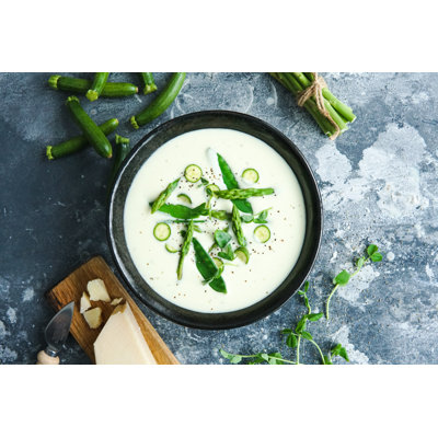 Soupe blanche aux légumes