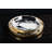 Bianco Nero Round Serving Tray Small-100389783