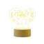 Creatives Veilleuse à DEL Alimentation USB Lampe de bureau Décoration de la salle Lampe de bureau en acrylique Cadeau de fête d'anniversaire-137458378