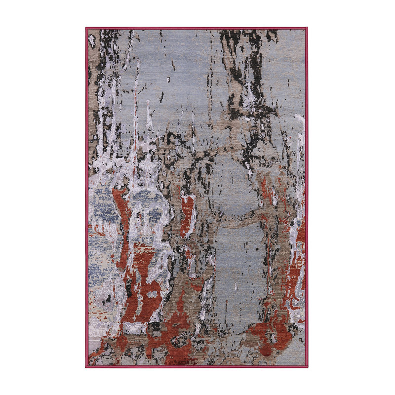 Abstract Indoor Rug, Rectangle 8' x 12'