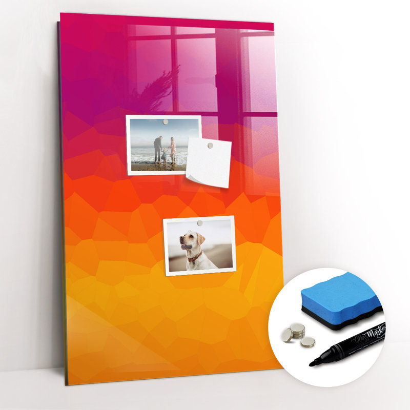 Magnetic Glass Dry Erase Board