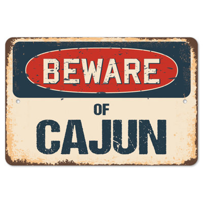 Decal-Cajun_Beware Of Cajun