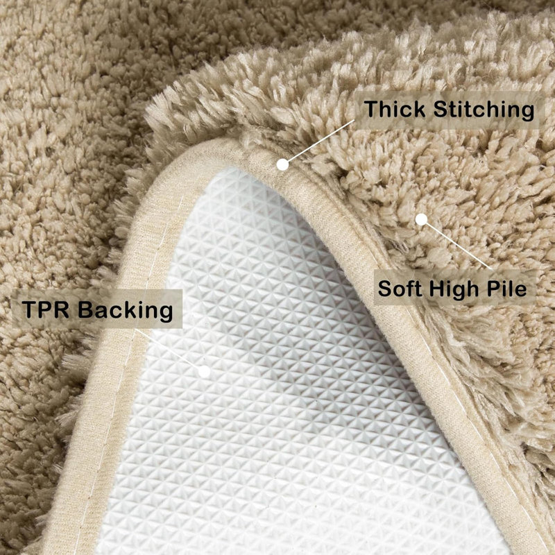Bath Rug, Beige