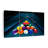 " Billiard Cue Stick Triangle " 3 Piece Art Print-98562303
