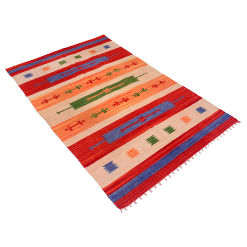 Burgos Geometric Hand Woven 115cm X 175cm Area Rug