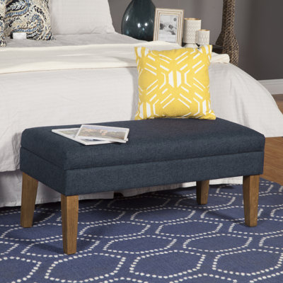 Banc de rangement rembourré North Andover