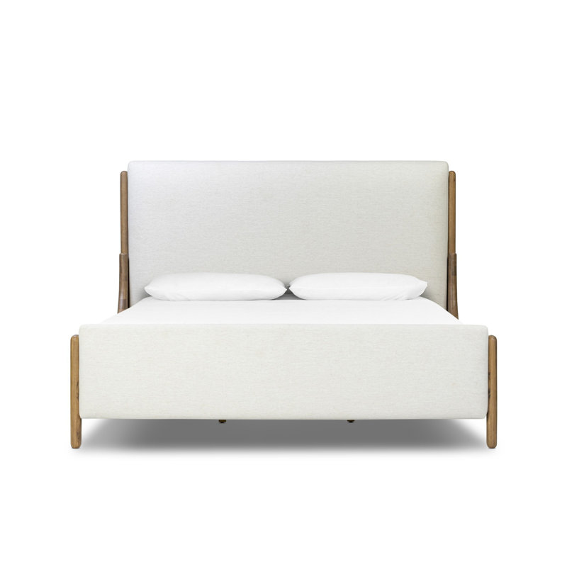 Savall Bed-Worn Oak-Queen, Queen