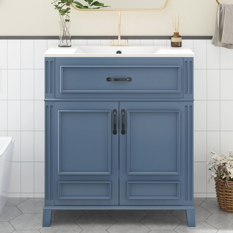 Meuble-lavabo simple 30 po avec comptoir