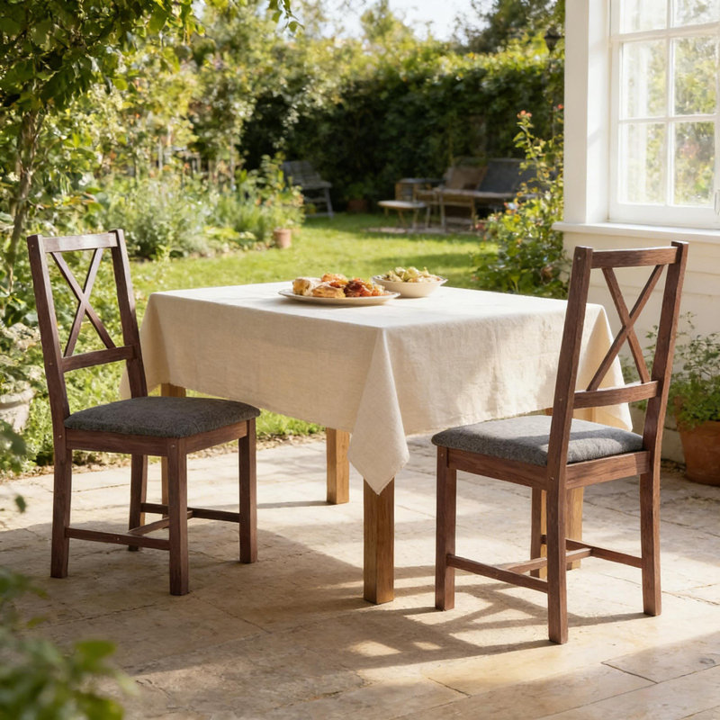 Chaises de cuisine stables, chaises de chambre, ensemble de 2 chaises de salle à manger (seulement chaise), 2