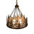 Laisha 4 - Light Dimmable Drum Chandelier