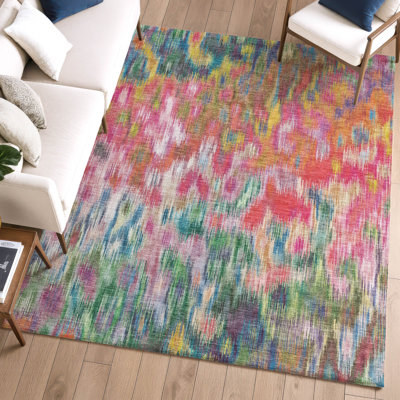 Premium Machine Washable Mayfield AMF2129 abstract Rug